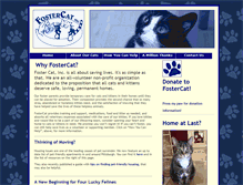 Tablet Screenshot of fostercat.org